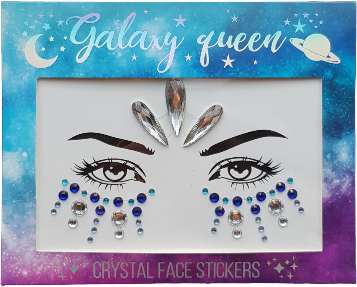 Face Jewels - Galaxy Queen